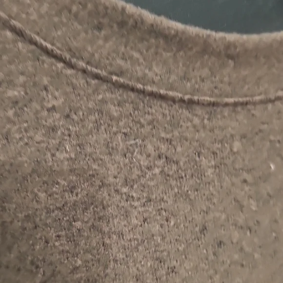 Nally & Millie Women's Chocolate Crewneck Sweater SUPER SOFT sz S/M - Picture 3 of 6